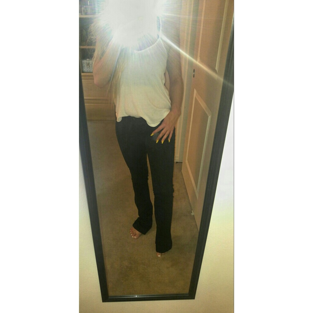 NWOT Low-Rise Black Boot Cut Dickies